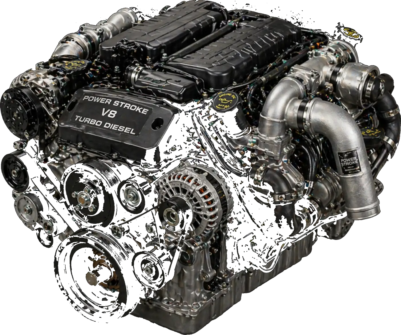 Powerstroke 6.4L engine