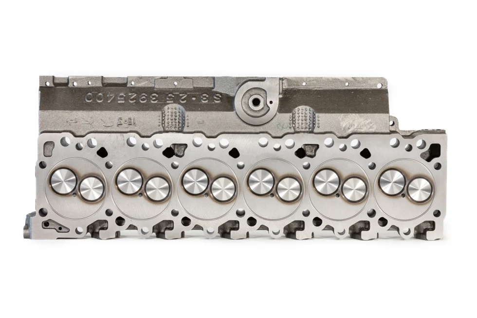 5.9 Cummins 12V Cylinder Head, HD Springs, Fire-Ringed (1994–1998) (PP-12vLHDVS-FR)