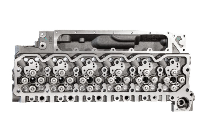 5.9 Cummins 24V Loaded Cylinder Head, 103 lb Springs, O-Ringed (1998–2002) (PP-24vH-L103vs-O)