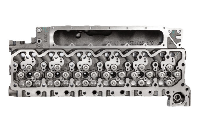 5.9 Cummins Common Rail Fire-Ringed Head, 103 lb Springs, With Gasket (2003–2007) (PP-24vCRH-L103VS-FR), photo 2