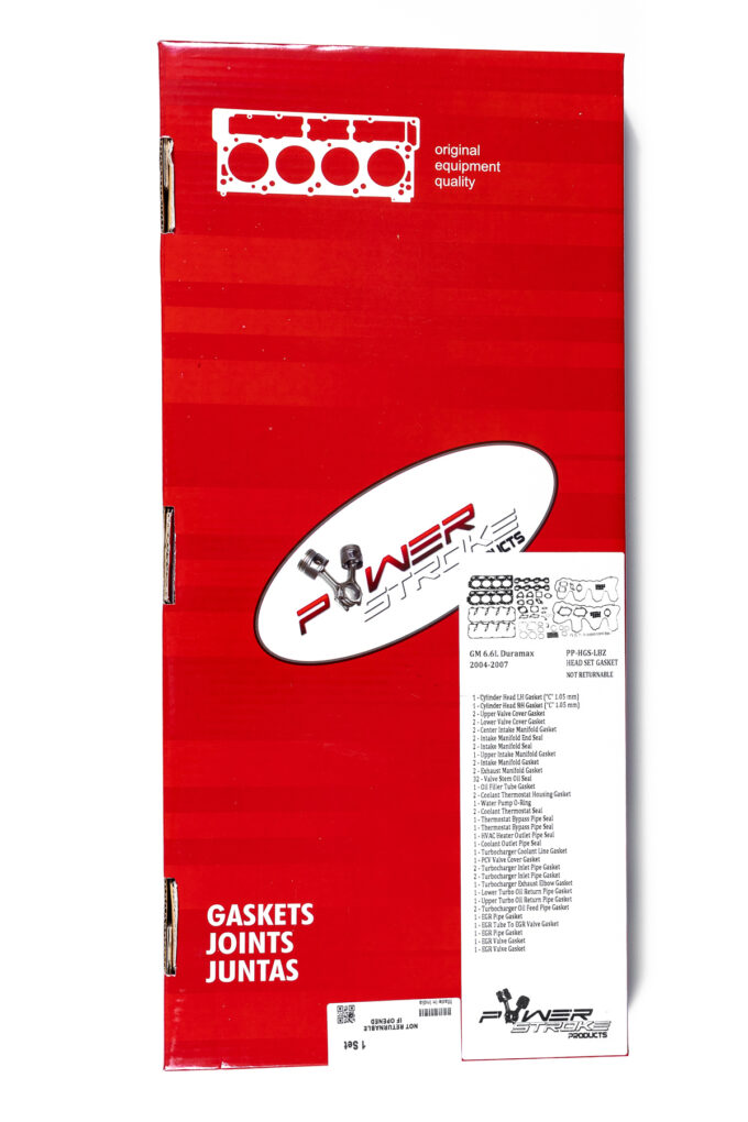 Duramax LLY/LBZ Solid Seal Kit: Head Gaskets and Studs (2004–2007) (PP-SS-LBZ)