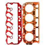 "High-quality LP5 head gasket designed for optimal performance in diesel engine rebuild kits, compatible with cylinder heads and turbo upgrades. Ideal for Powerstroke parts enthusiasts seeking reliable performance engine products."