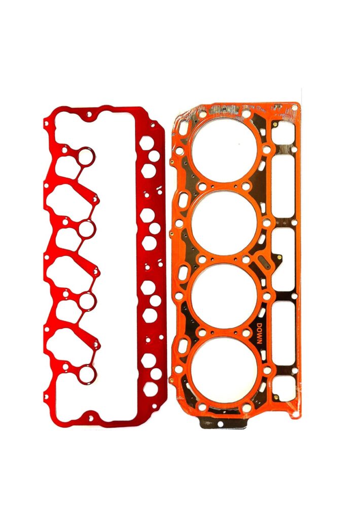 "High-quality LP5 head gasket designed for optimal performance in diesel engine rebuild kits, compatible with cylinder heads and turbo upgrades. Ideal for Powerstroke parts enthusiasts seeking reliable performance engine products."